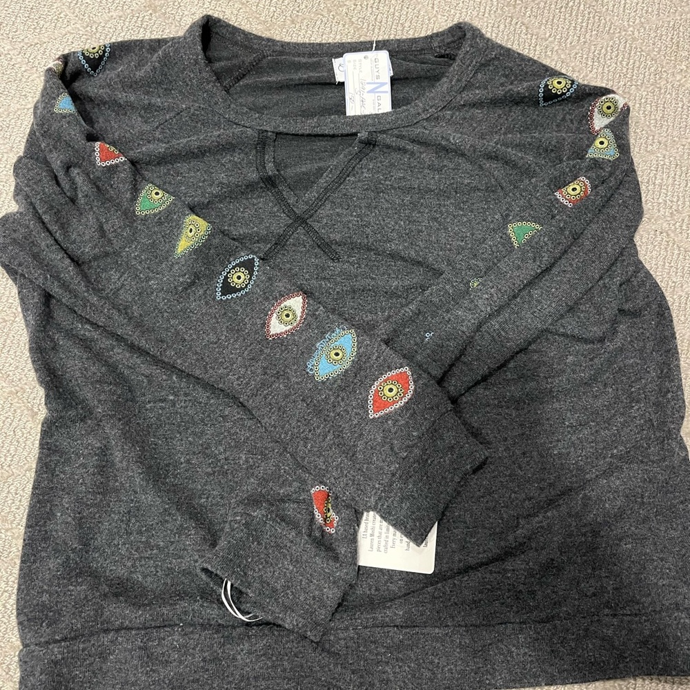 Lauren Moshi evil eye sweatshirt